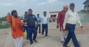 बाबा बेलखरनाथ धाम में बनेगा 10 लाख की लागत से स्थायीय शौचालय DPRO ने की जगह चिन्हित