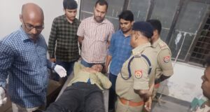 महिला से लूट करने वाला शातिर बदमाश मुठभेड़ में हुआ घायल,बदमाश और दर्ज है कई मुकदमे