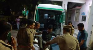 पुलिस मुठभेड़ में एक बदमाश के पैर में लगी गोली एक हफ्ता पहले ही जेल से छूटकर बाहर आया था