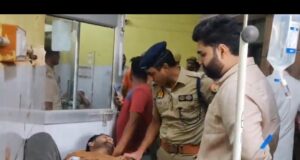 दिनदहाड़े बाज़ार में बदमाशों ने मचाया तांडव मारी गोली हालत बेहदनाजुक