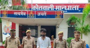 एक आरोपी को पुलिस ने अवैध तमंचा के साथ पकड़ा भेजा जेल