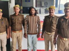 प्रतापगढ़ में रेलवे पटरी किनारे हुई हत्या का खुलासा, देल्हूपुर पुलिस ने 24 घंटा के अंदर हत्यारे सूरज मिश्रा को किया गिरफ्तार