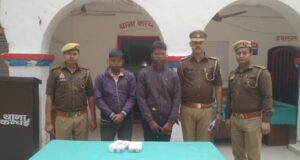 प्रतापगढ़ पुलिस ने खोली फर्जी लूट की साजिश, गैस एजेंसी के दो कर्मचारी गिरफ्तार