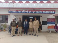 दुकान पर जबरन निर्माण व मारपीट के मामले में 10 हजार का इनामिया आरोपी गिरफ्तार