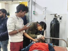 पावर हाउस तिराहे पर दो बाइक में जोरदार टक्कर! दो युवक गंभीर हालत में मेडिकल कॉलेज रेफर