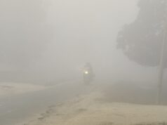घने कोहरे ने रोकी वाहनों की रफ्तार, जनजीवन हुआ प्रभावित